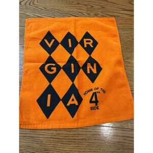 UVA -4th Side Orange & Navy Towel